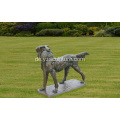 Leben Größe Bronze Hund Tier Statue